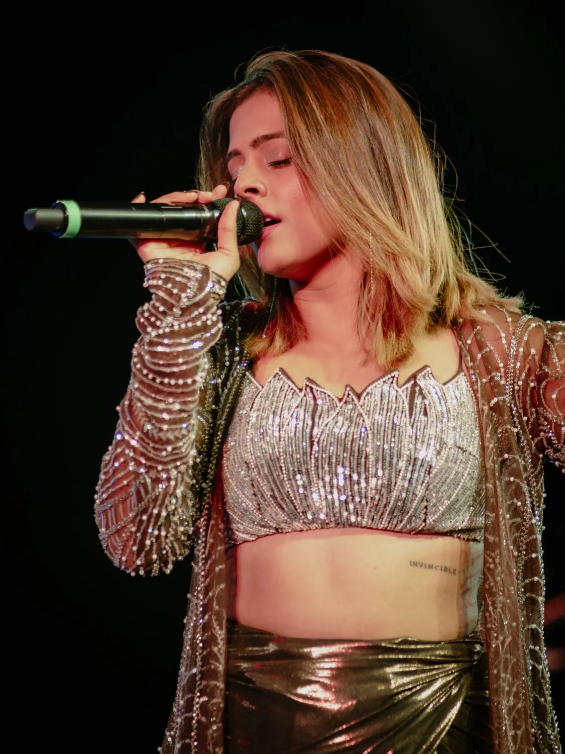 Shreya Jain performing live in Hyderabad